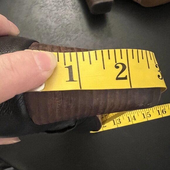 Cole Haan Cassidy Ankle Bootie D41598 Leather Zip Closure Straps Black Women 7.5 - Picture 8 of 12